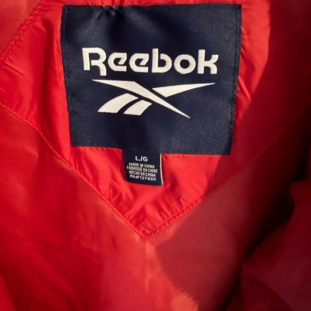 Reebok Men's Red Gilet